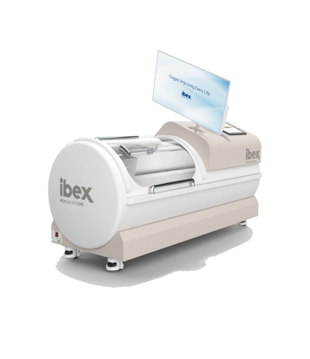 IBEX hyperbaric oxygen therapy chamber at Nucellin Orthopedic Clinic in Seoul